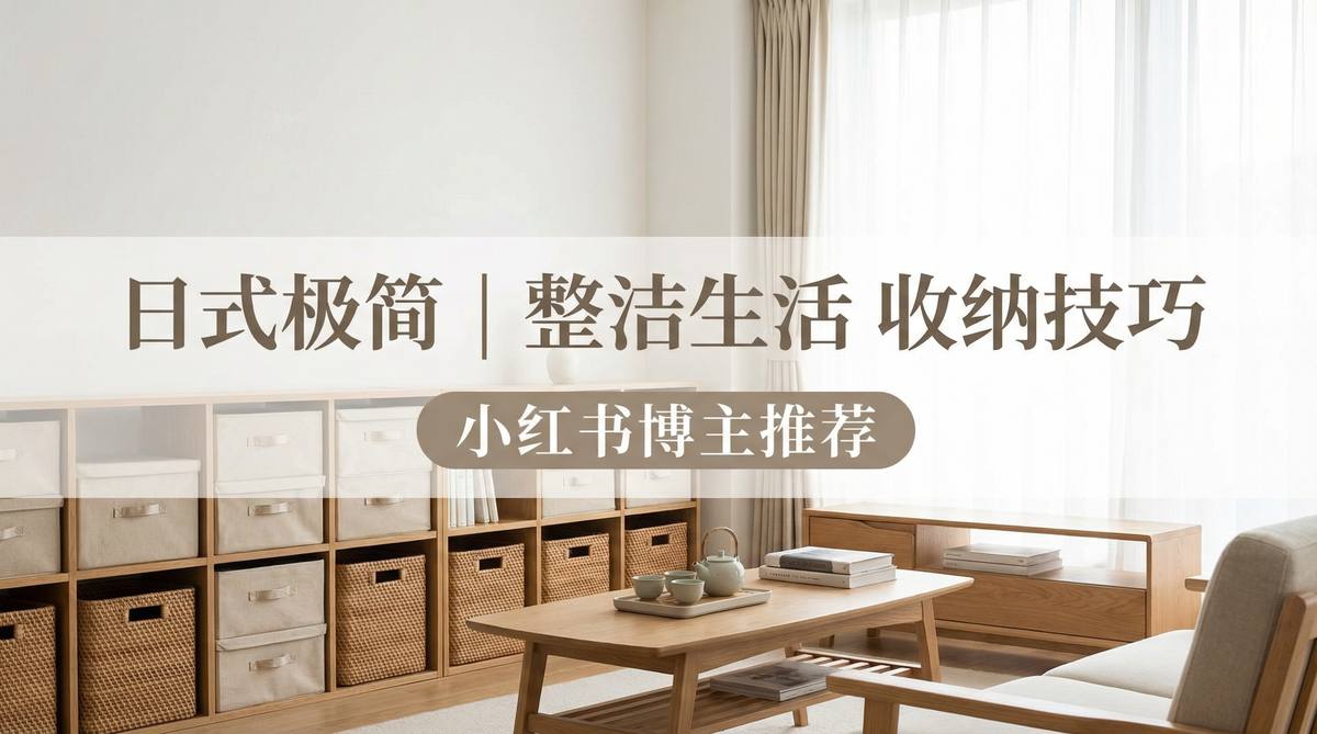 糖心Vlog精选生活技能视频教程：10个让家更整洁的收纳技巧